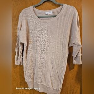 Calvin Kline 3/4 sleeve Sweater